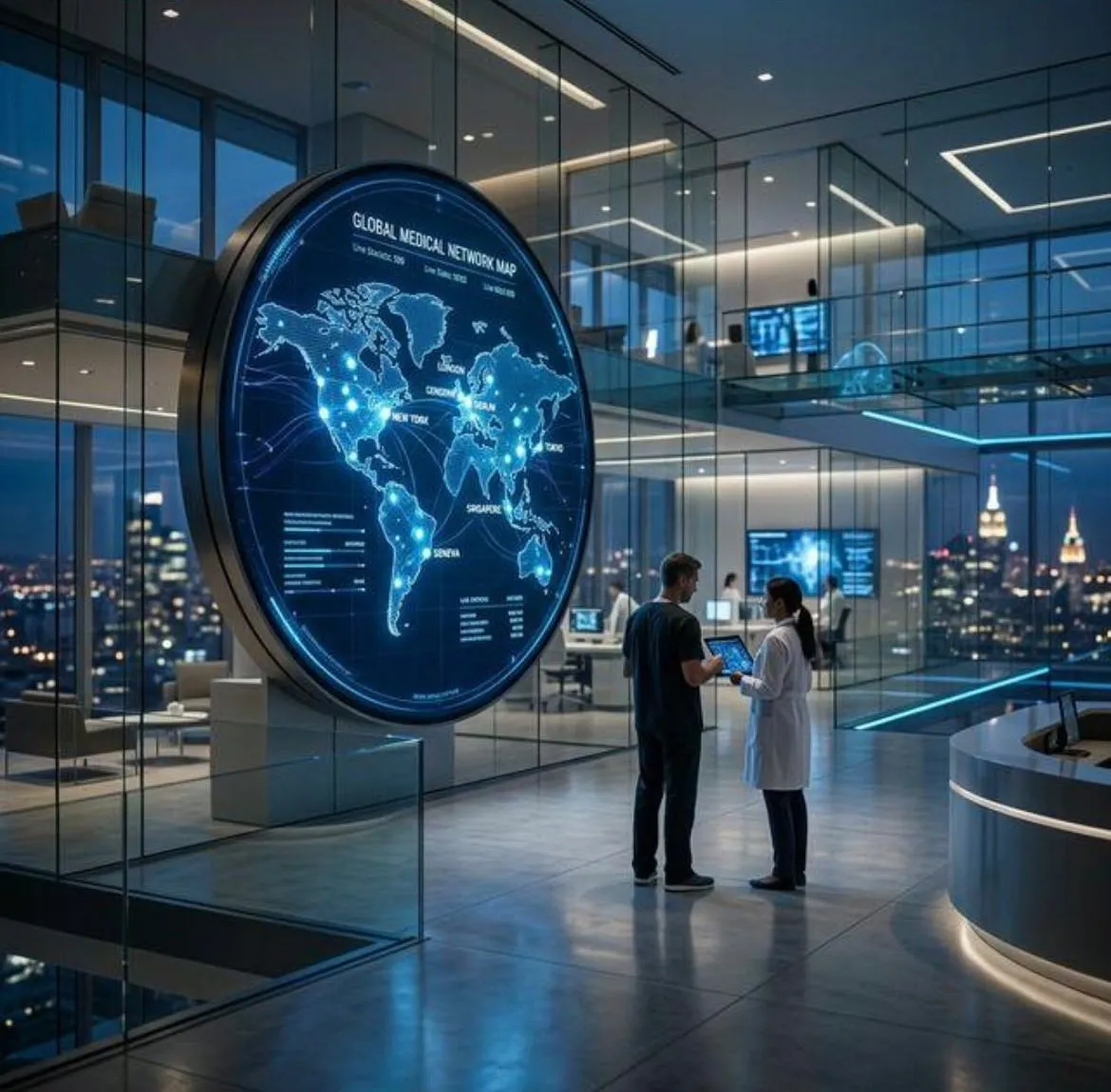 A global healthcare network